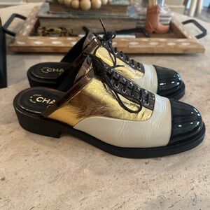 Chanel Cuba Oxford Mules